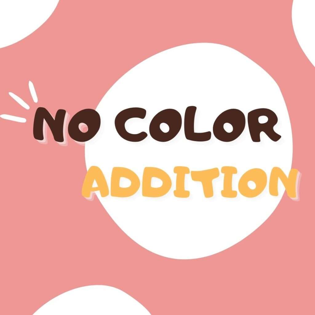 No color addition in frozen snacks